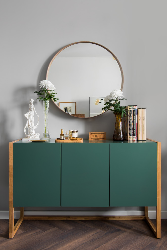 Кухня в однушке превратилась в кабинет