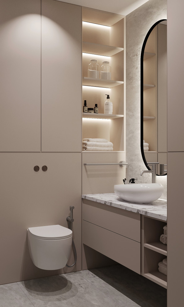 Дизайн-проект квартиры с детской и кабинетом