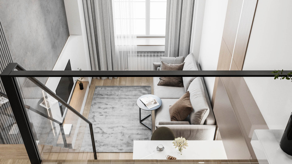 Двухуровневая квартира, Москва