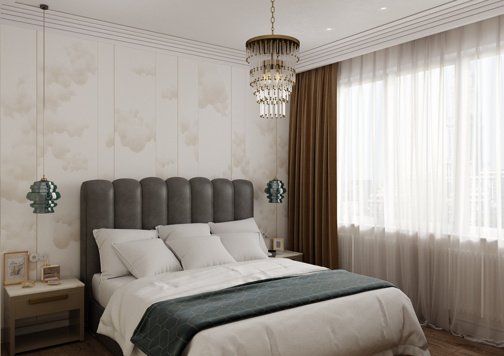 Проект интерьера квартиры в ЖК «Солнечный Олимп»