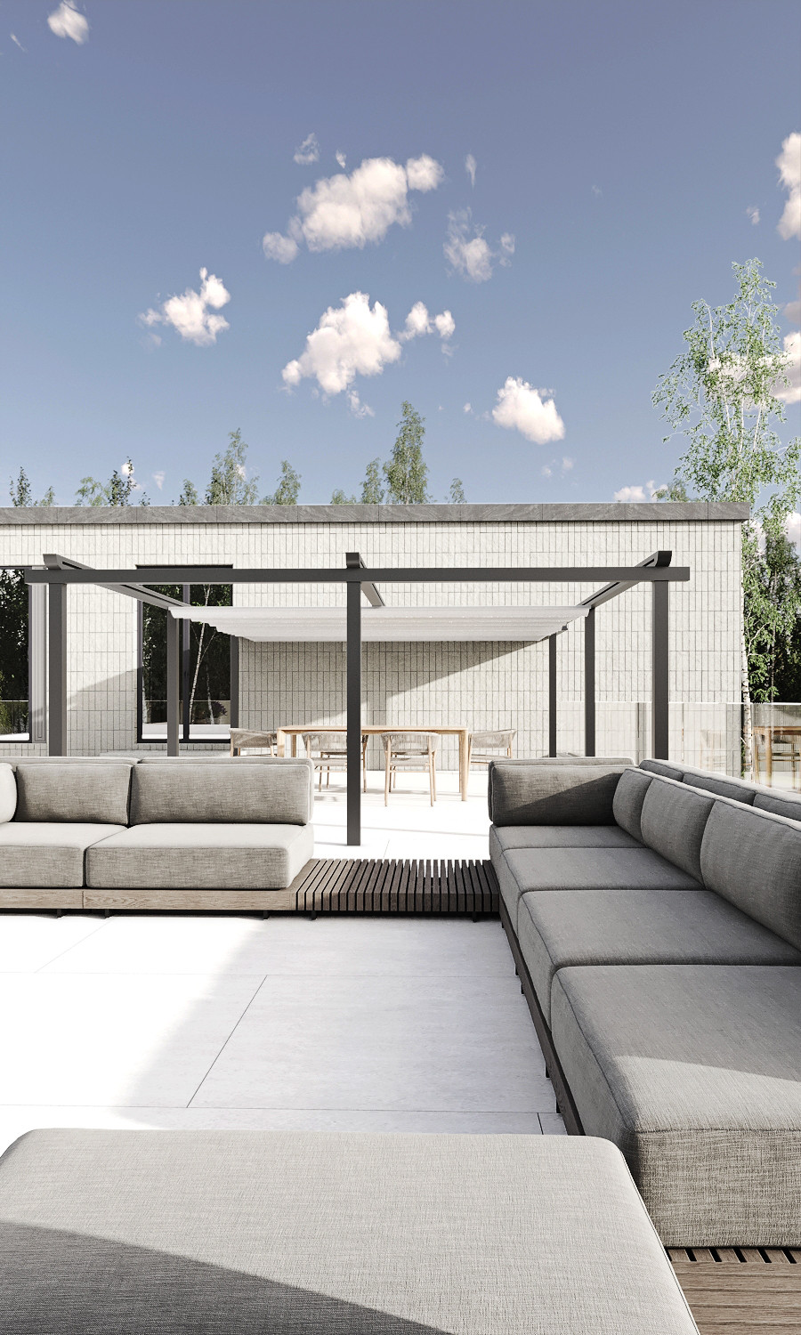 Эскиз дома 1000 кв.м