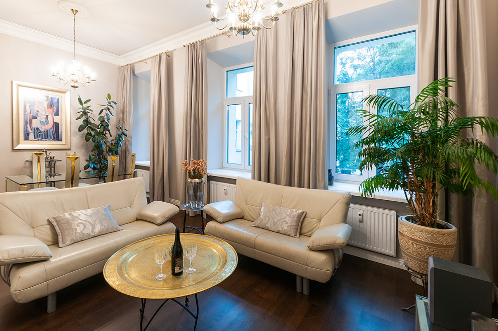 Квартира в Вильнюсе. Паркетная доска и итальянские двери