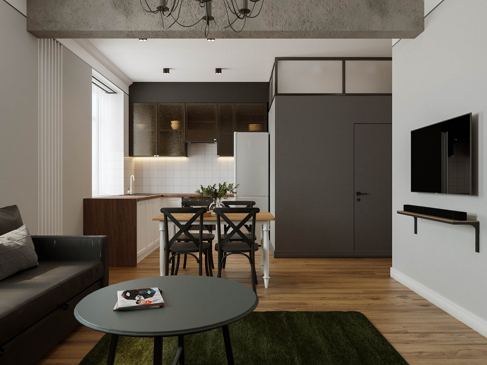 Обложка проекта: 56 кв.м Сталинка