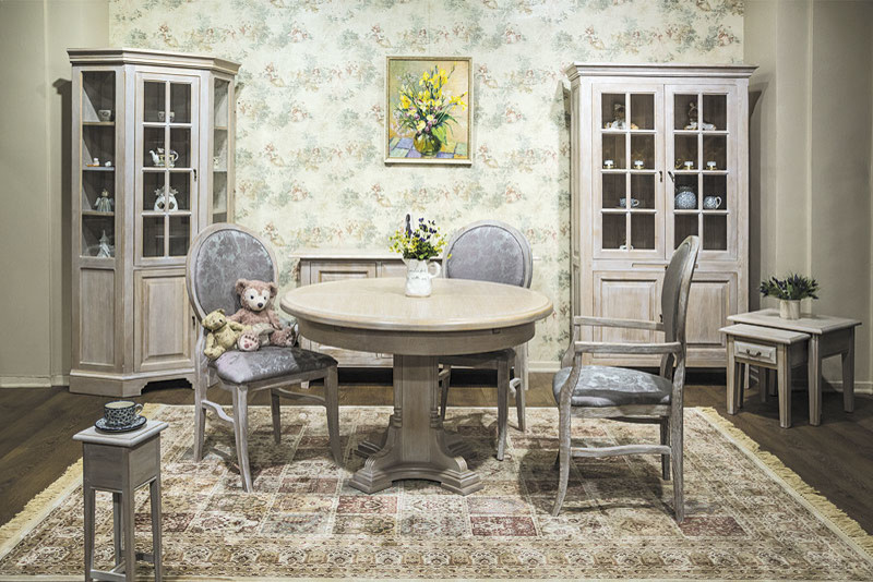 Гостиная в стиле прованс из дуба IVORY от ELE