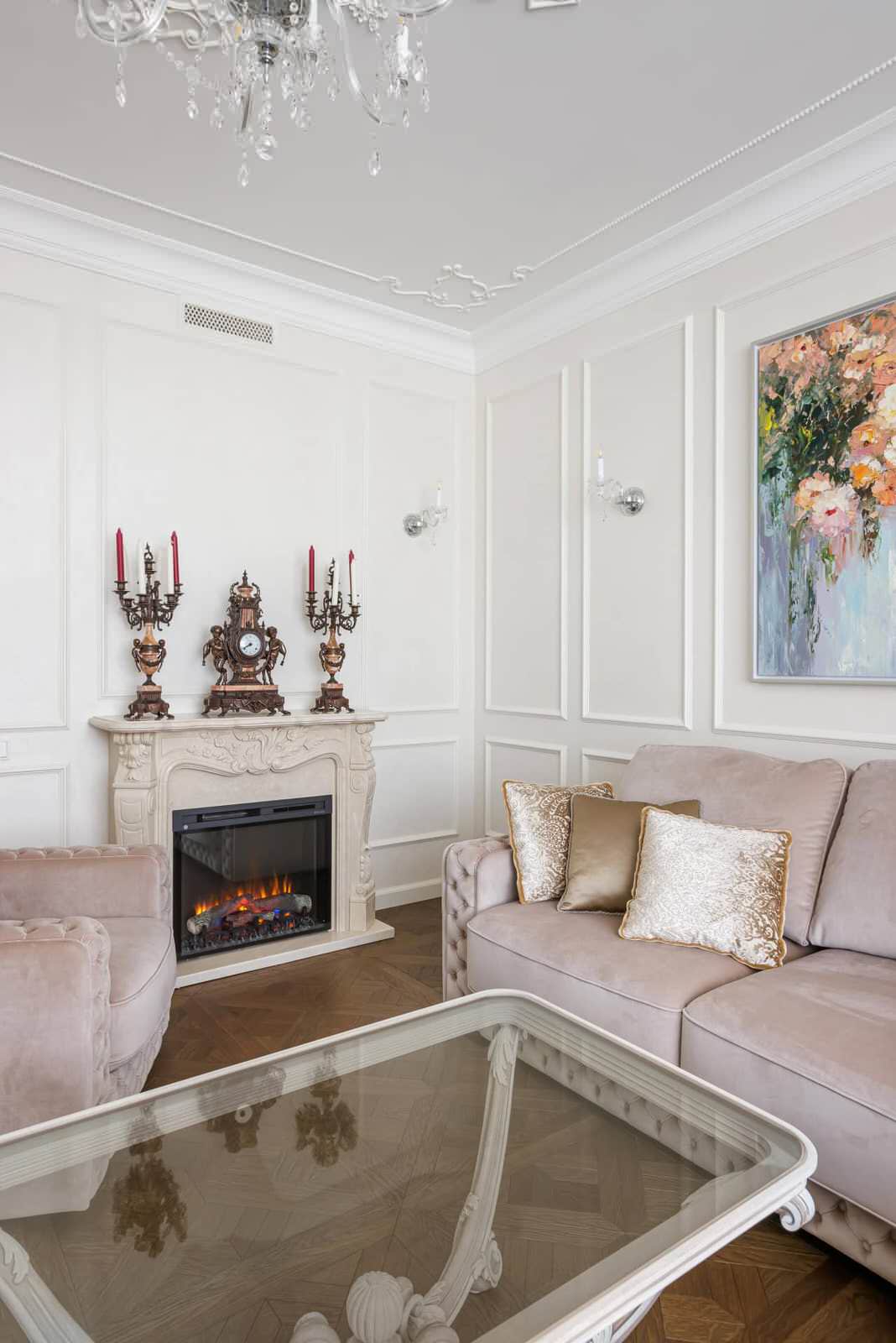 Дизайн и ремонт квартиры на 1ой Тверской-Ямской улице — Игра в классику