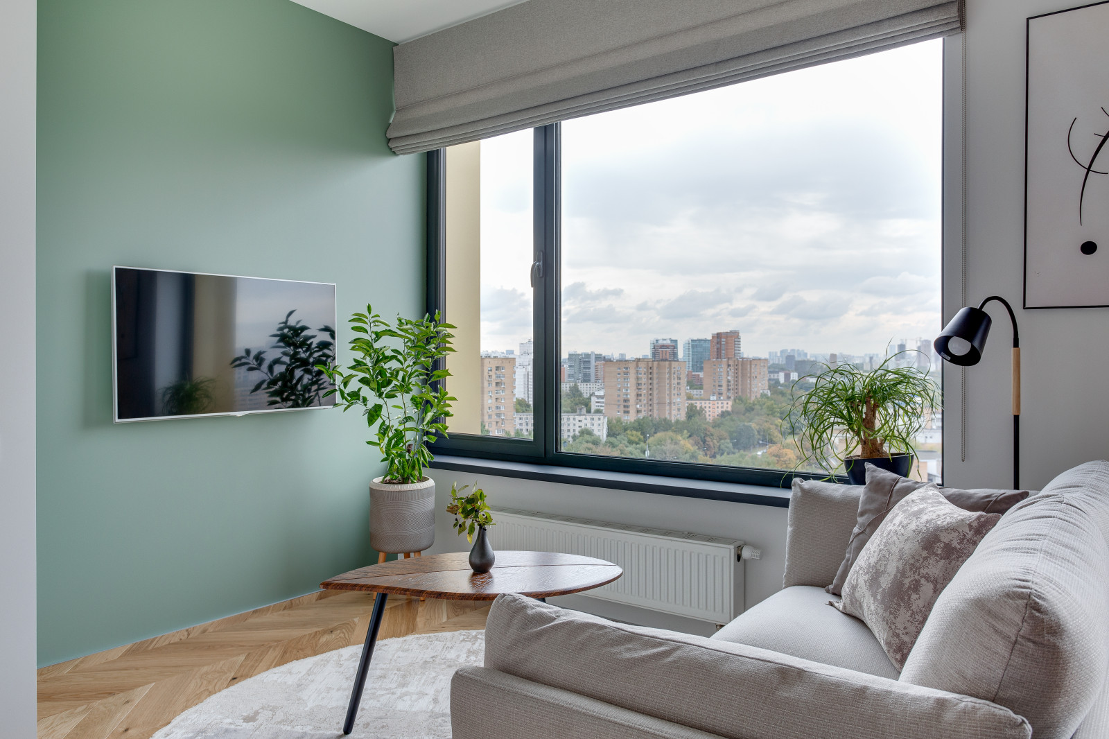 Зелёная гостиная