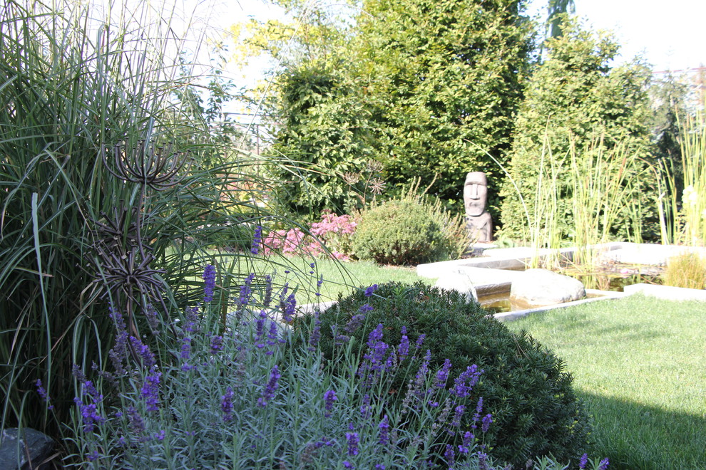 Обложка проекта: Сад в современном стиле