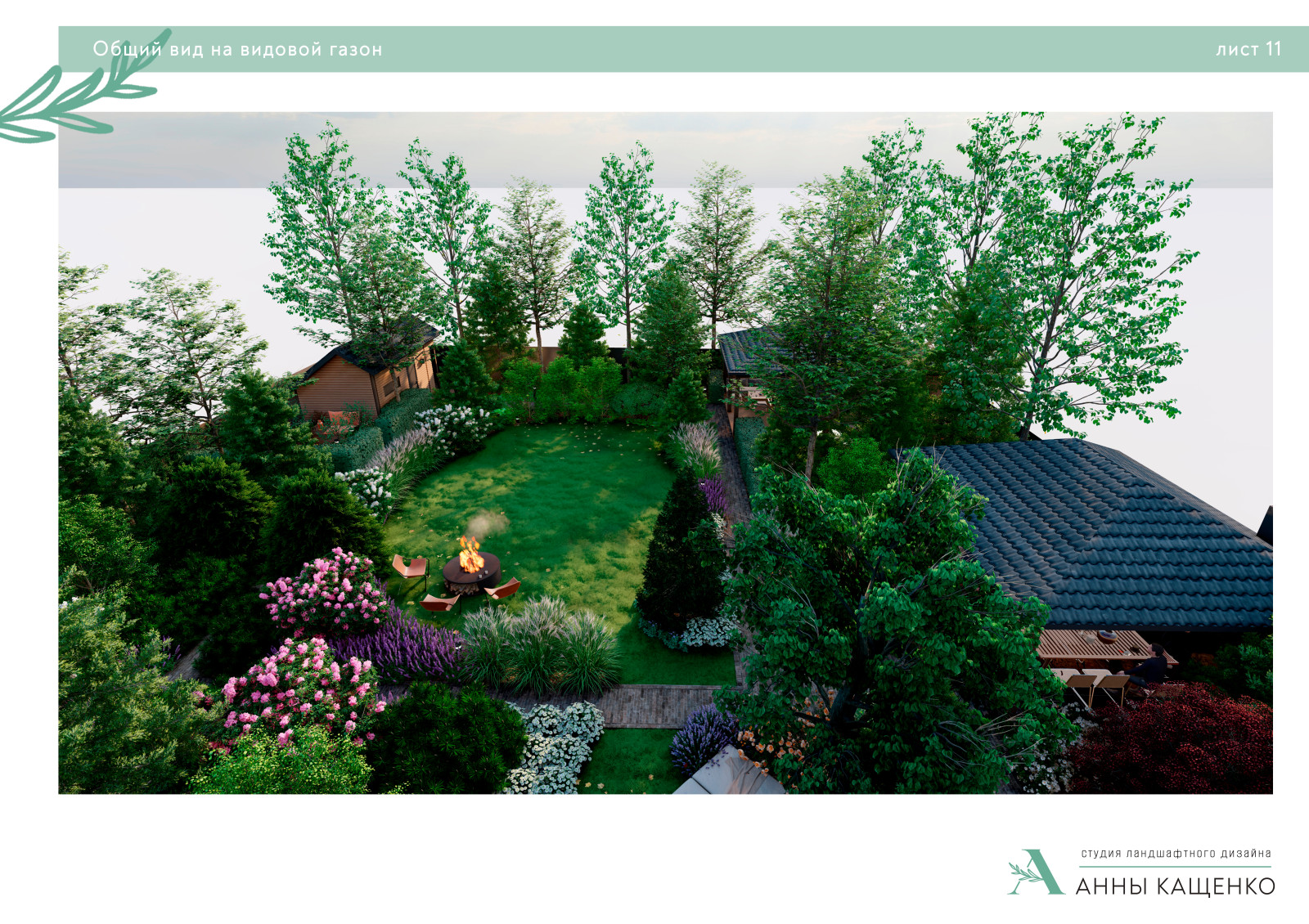 Проект сада "Южная ночь"