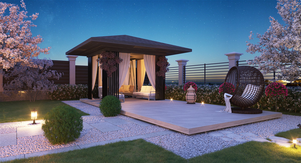 Проект благоустройства загородного участка п.Каменка