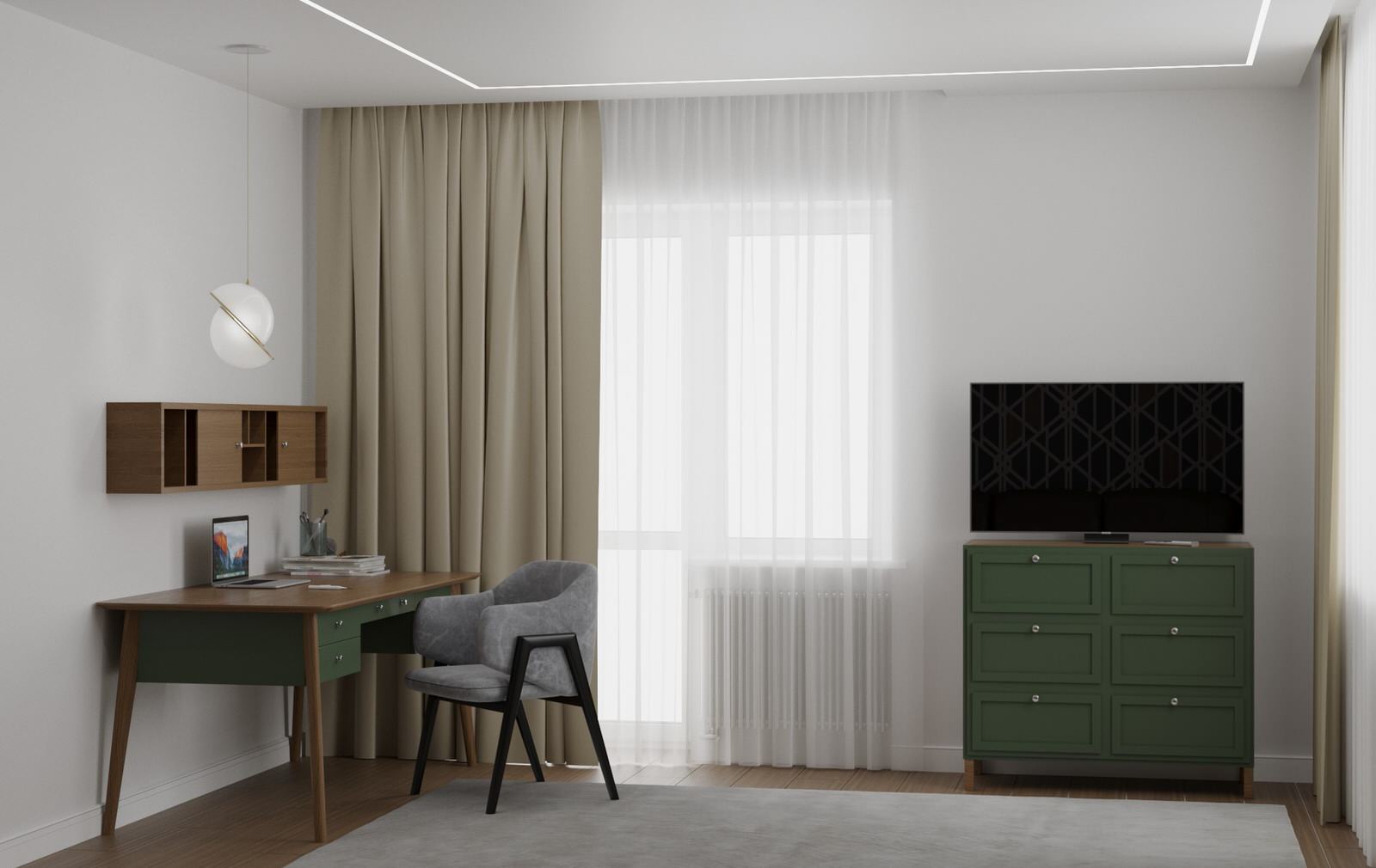 Дизайн-проект квартиры г. Ярославль