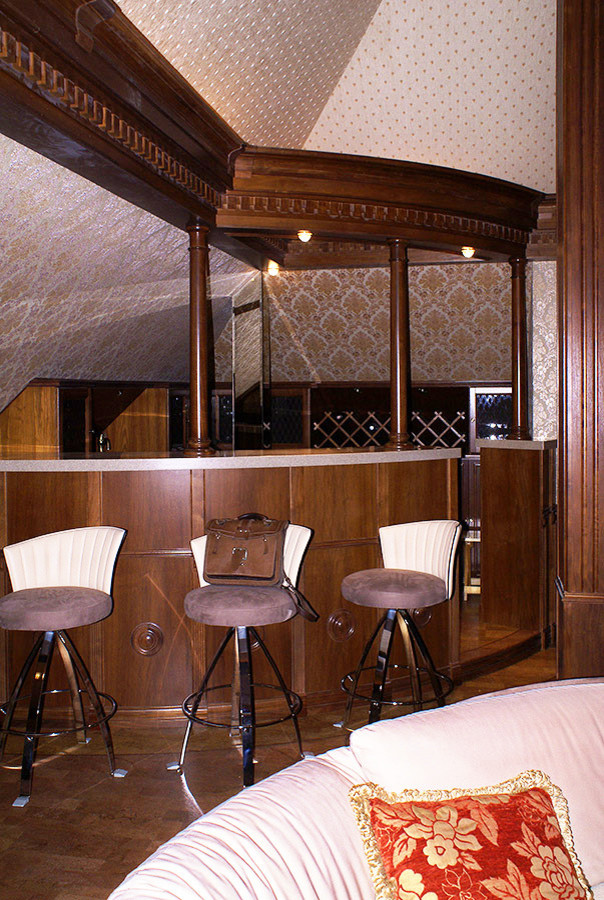 Домашний кинотеатр на мансарде