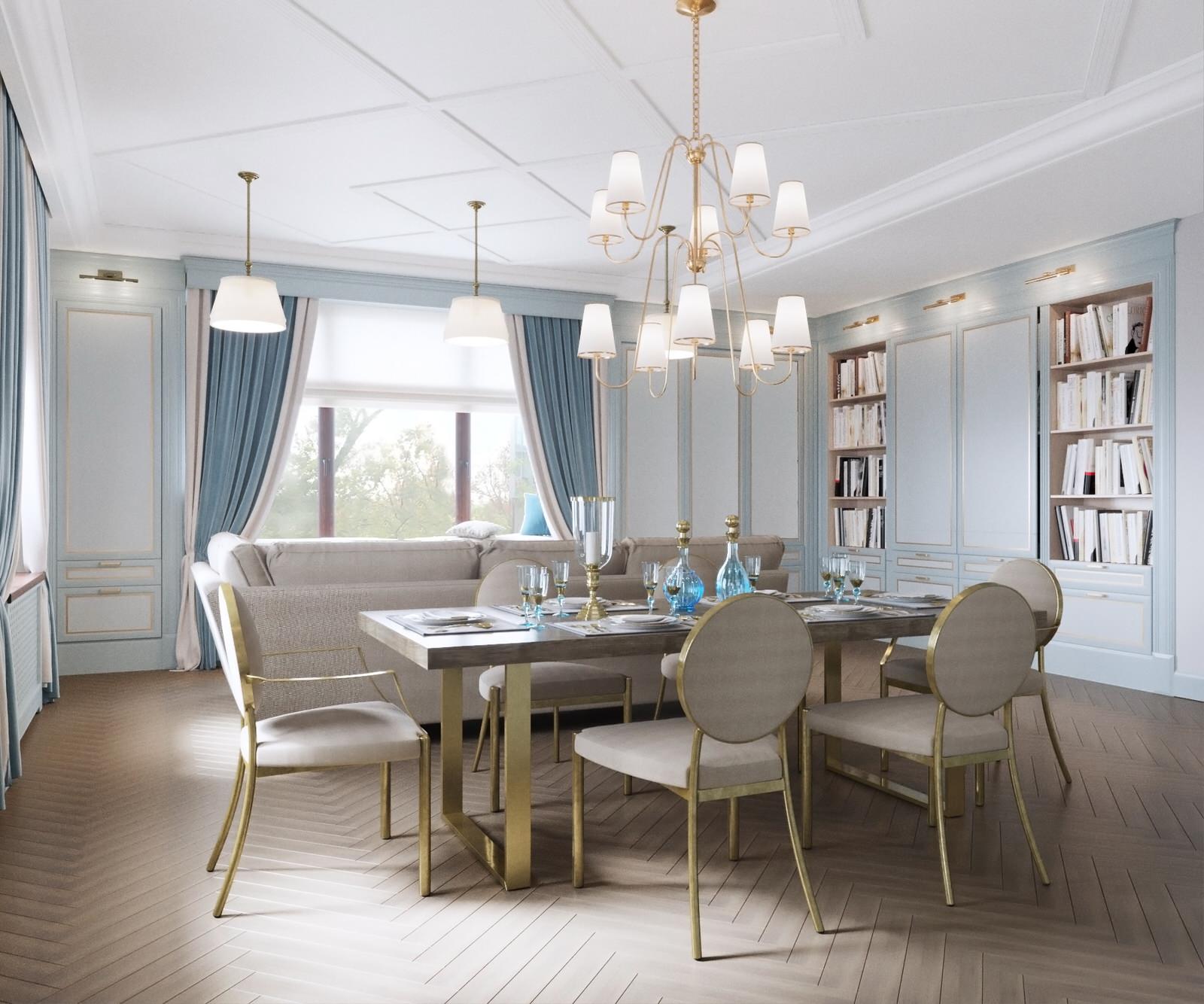 Квартира 140 кв.м. ЖК Смольный парк