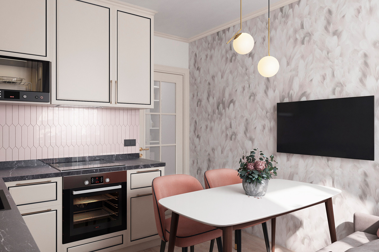 Неоклассика в ЖК Машков