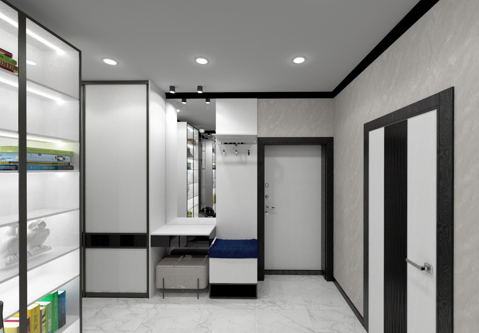 Концепция квартиры для двух дам