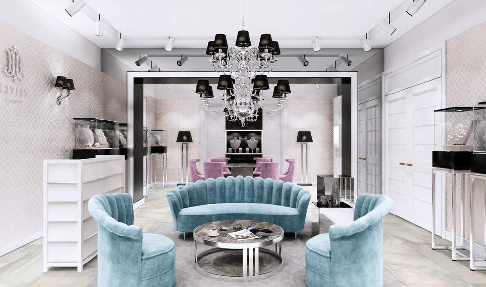 Интерьер ювелирного бутика Lev Leviev Diamonds (Сергей Ларичев, REHOUSE)