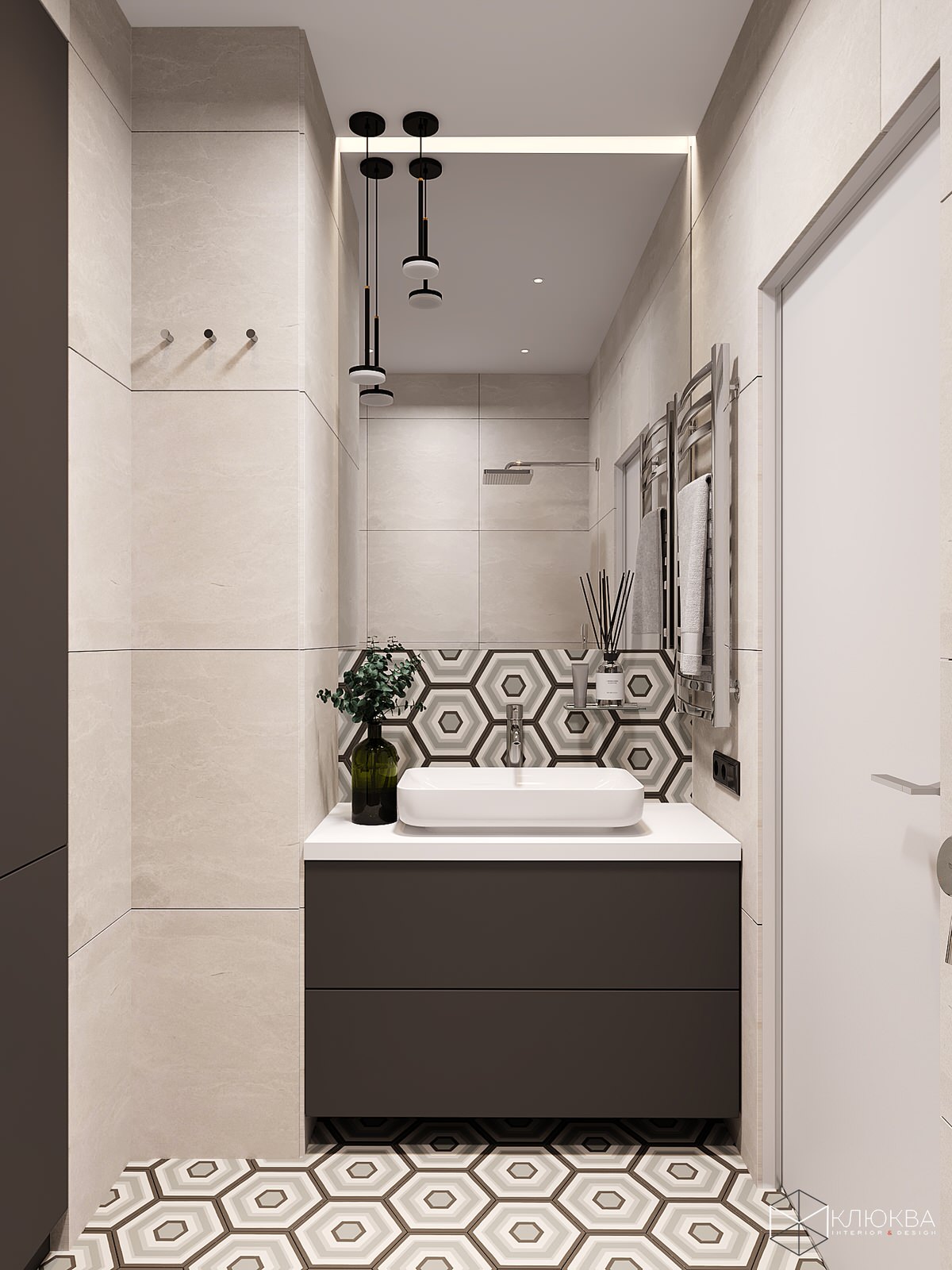 Проект квартиры 67,5 кв.м