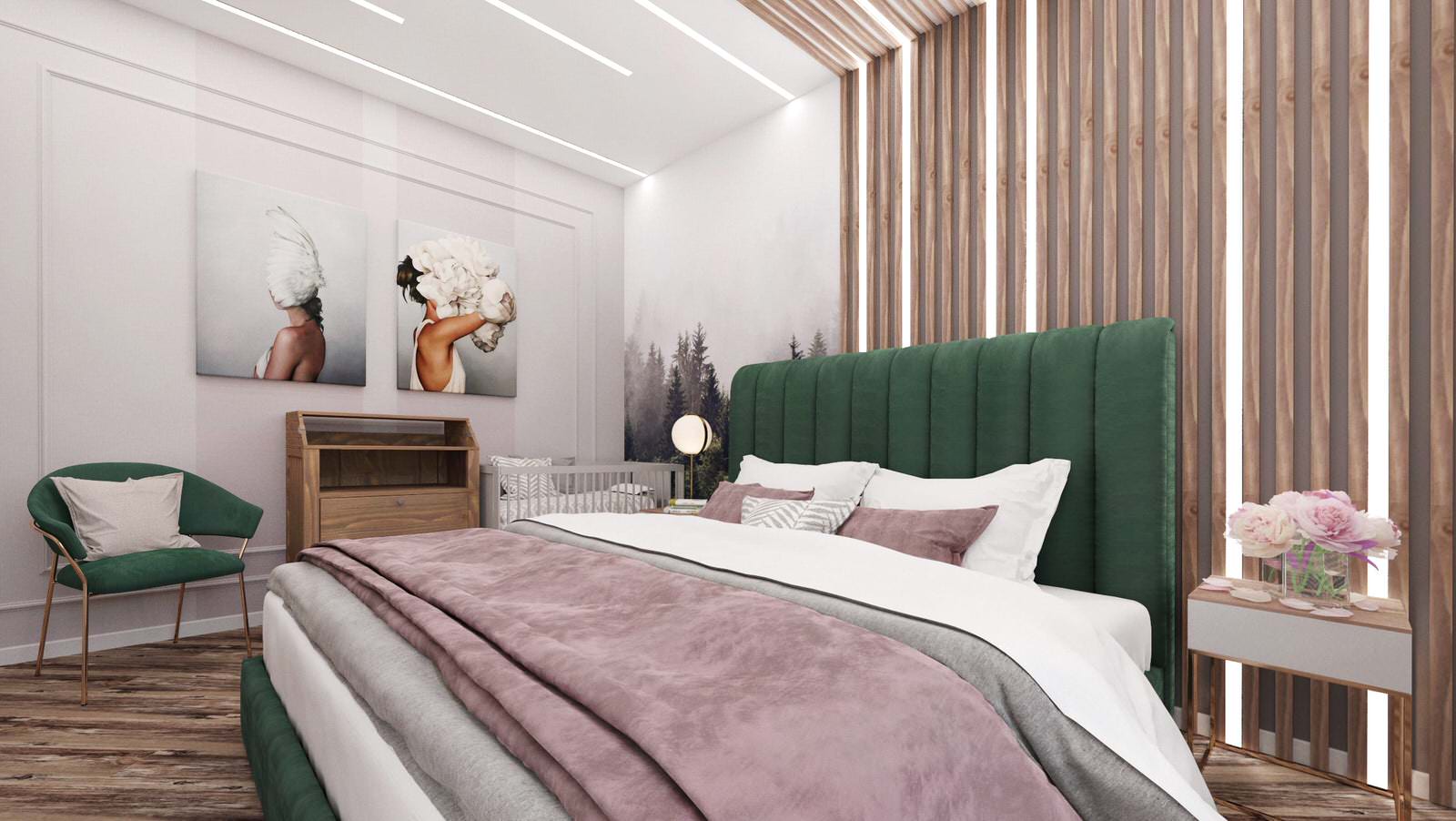 Спальня с изюминкой