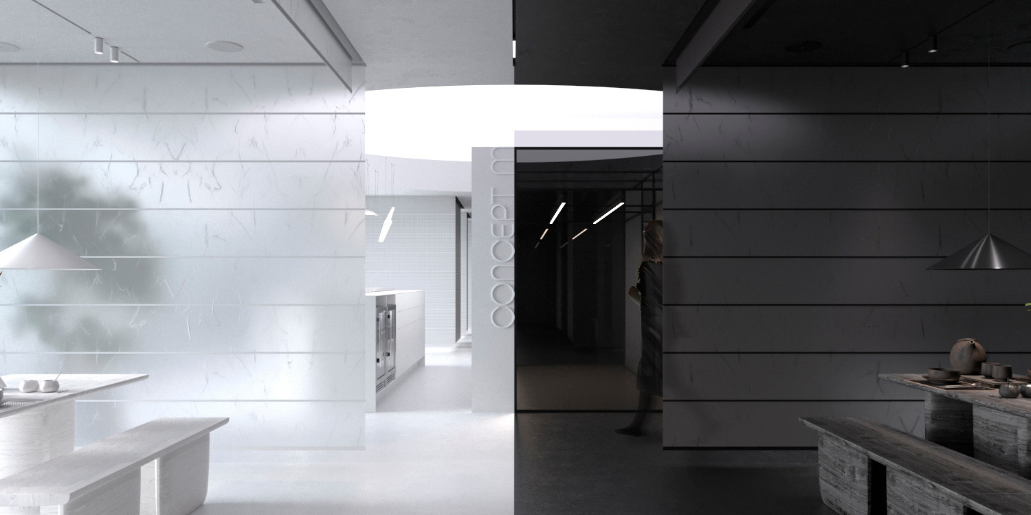 Ресторан CONTRADISTINCTION на Кутузовском проспекте в Москве.