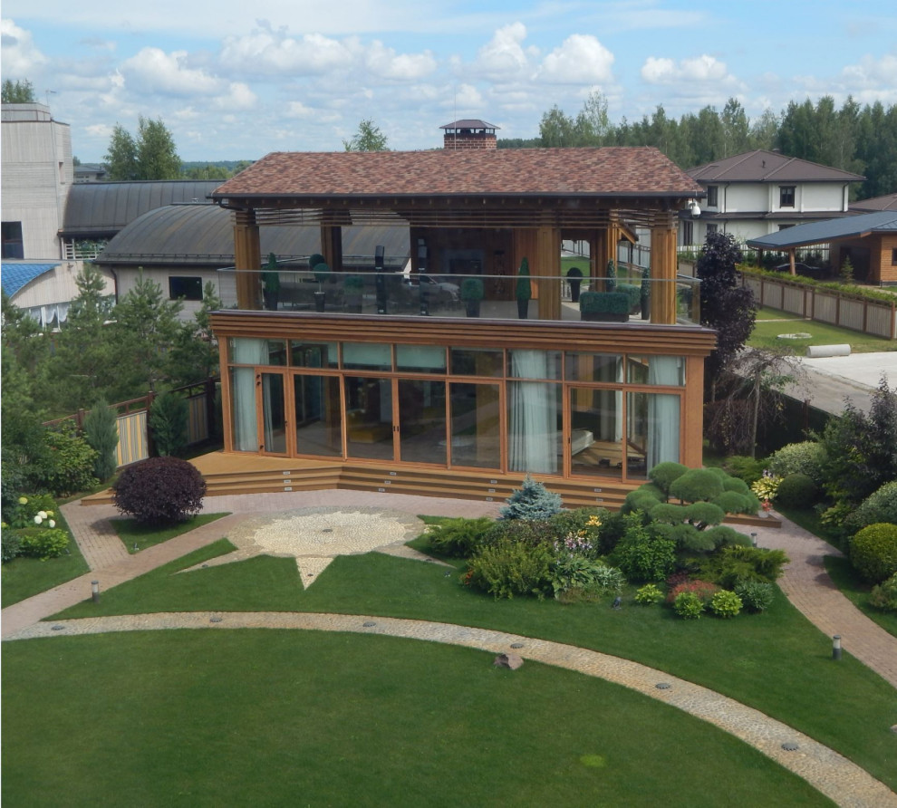 Павильон - баня. Тверская обл к/п Ривер клаб.