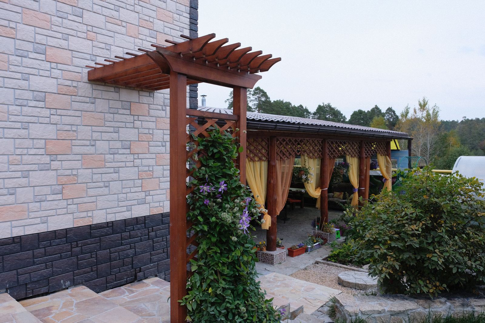 Сад на склоне. Реализация 2016 год