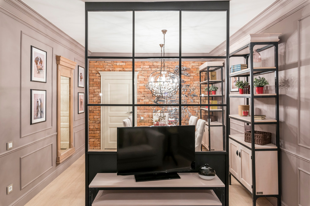 лофт и классика в стором доме