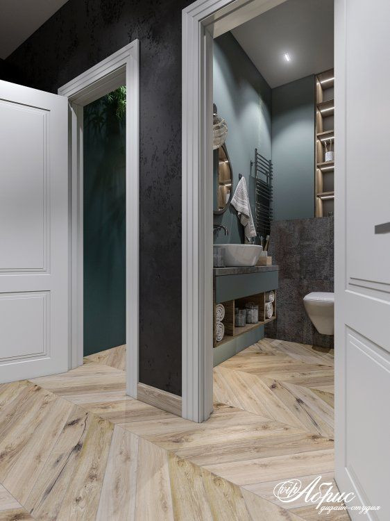 Дизайн интерьера трехкомнатной квартиры в ЖК Атлант (ул.Склизкова)