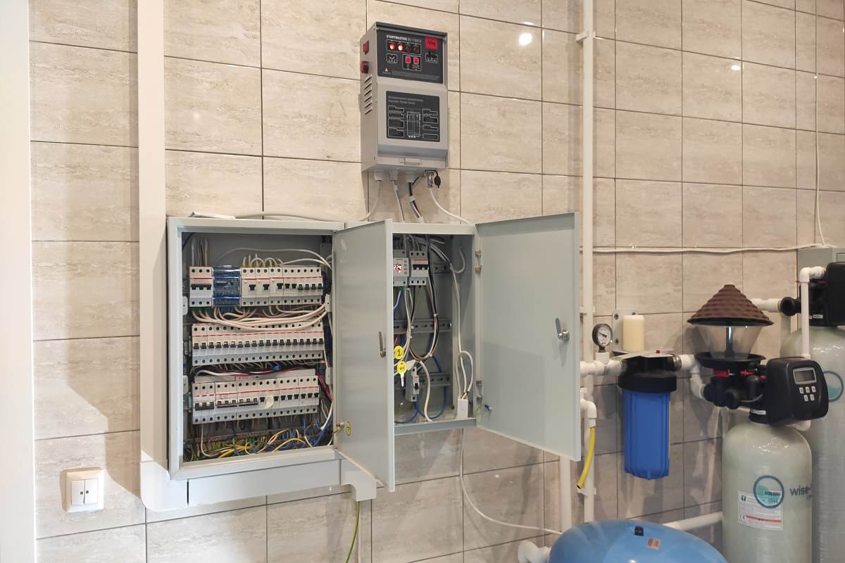 Обложка проекта: Подключение генератора к ГРЩ через АВР