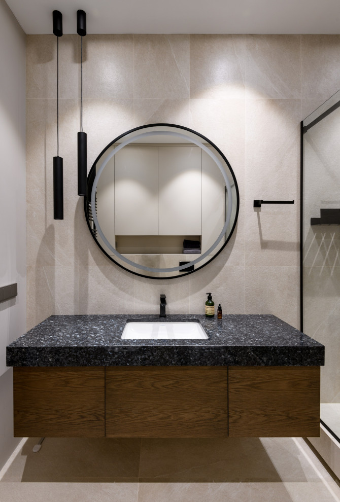 Натуральные материалы в интерьере трехкомнатной квартиры