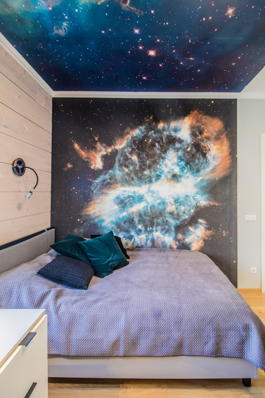 Inside a Wooden House