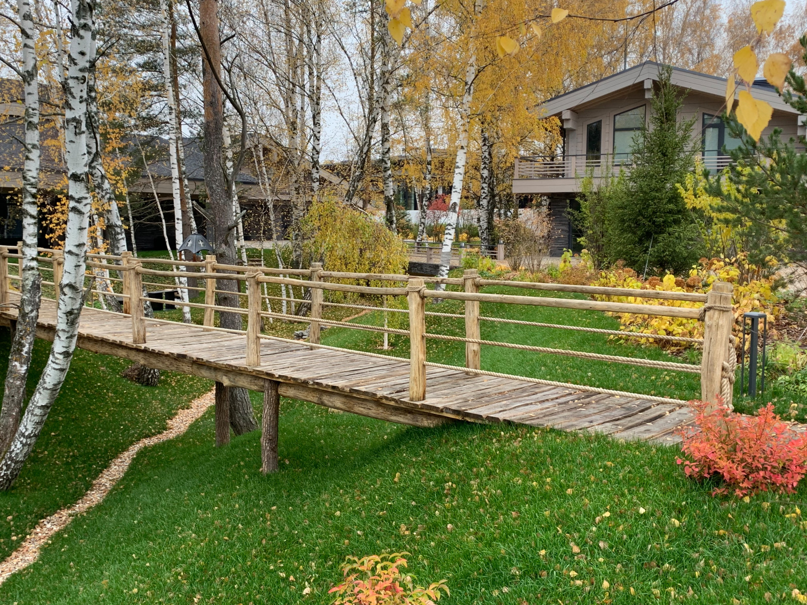 Ландшафт в поселке "Бенилюкс"