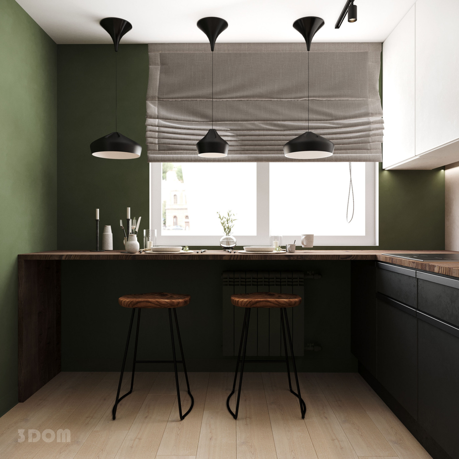 КВАРТИРА ЖК "ПАРК ОСТРОВСКОГО-2" 60кв.м | 3DOM