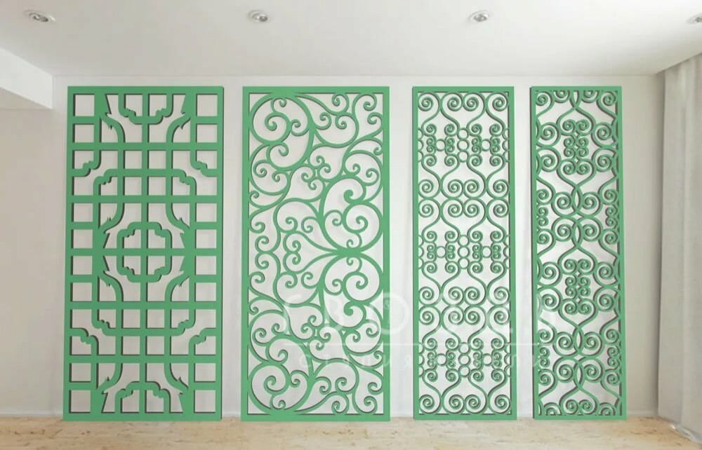 Фрезерованные панели