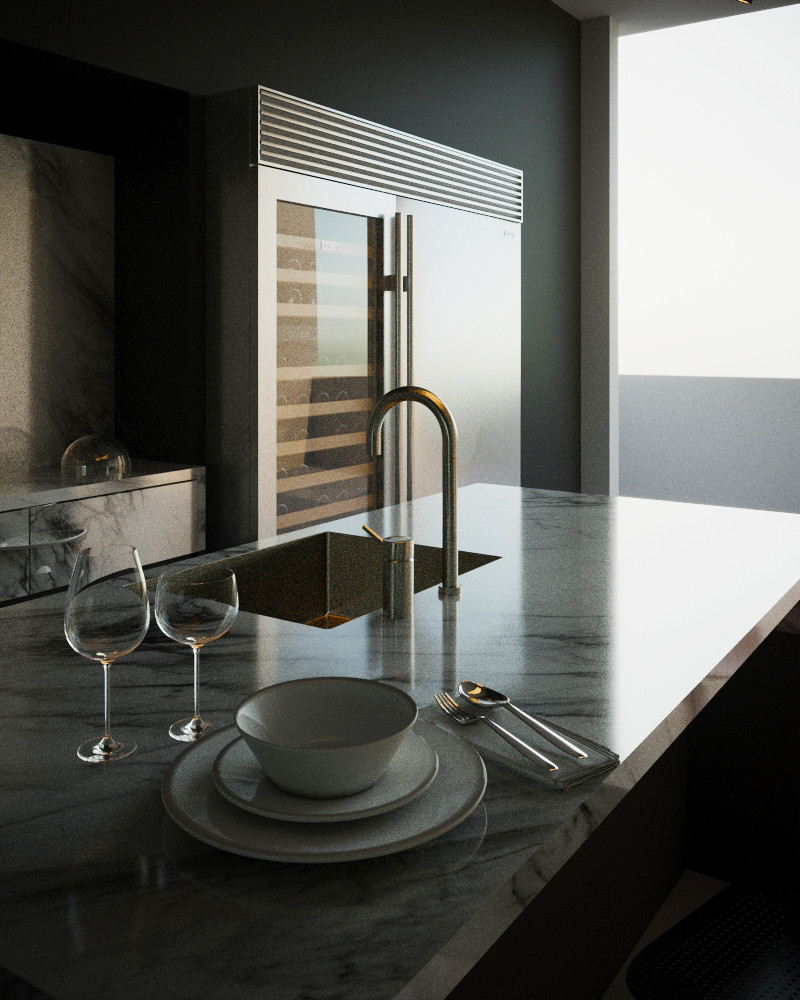 Обложка проекта: Кухня для частного дома