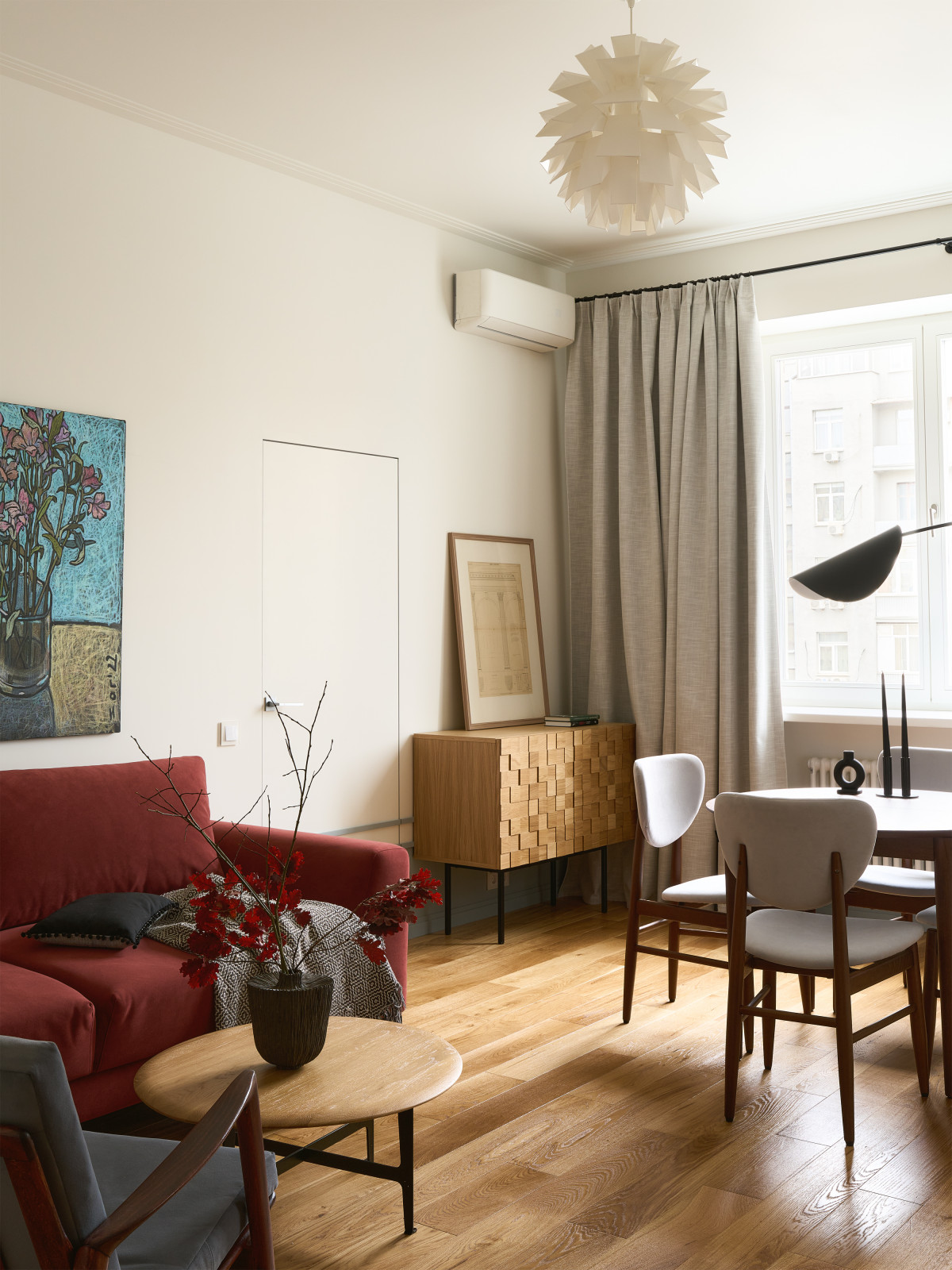 Квартира в Сталинском доме в Москве по проекту Марии Гуляевой