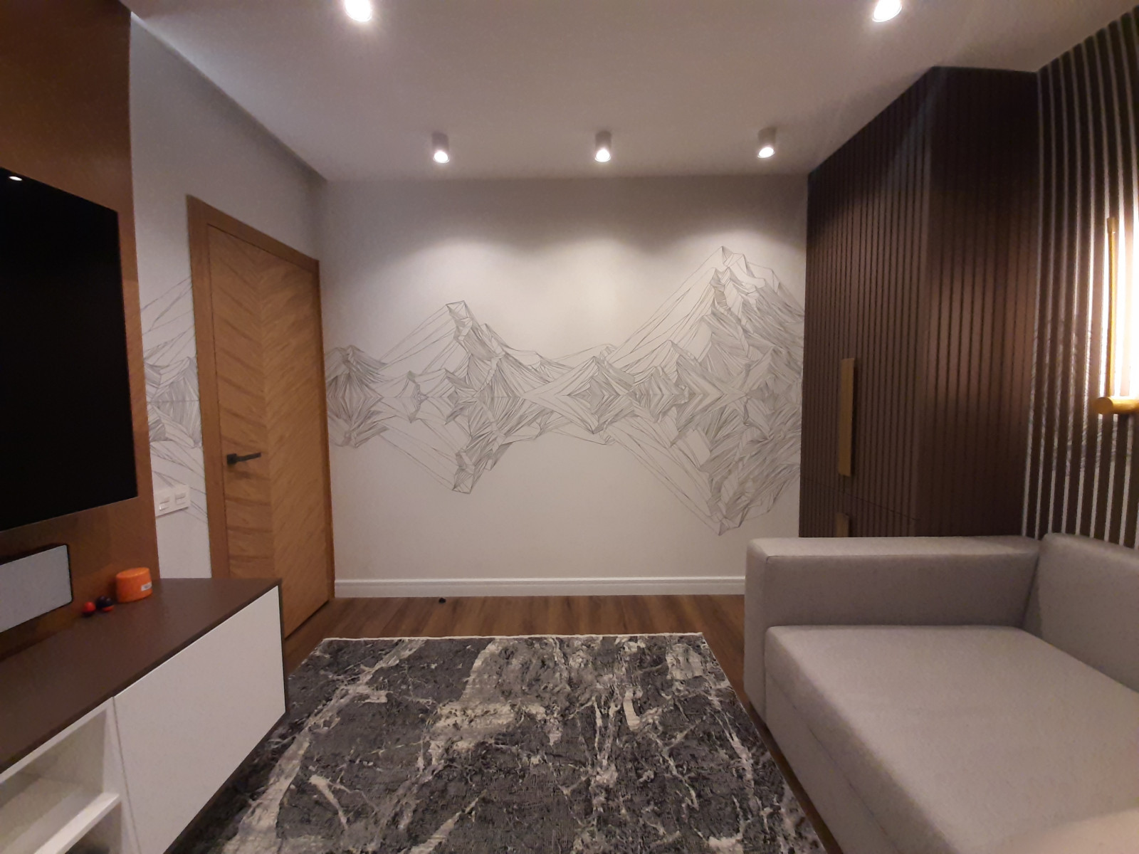 Гостиная  -  реализация гостиной