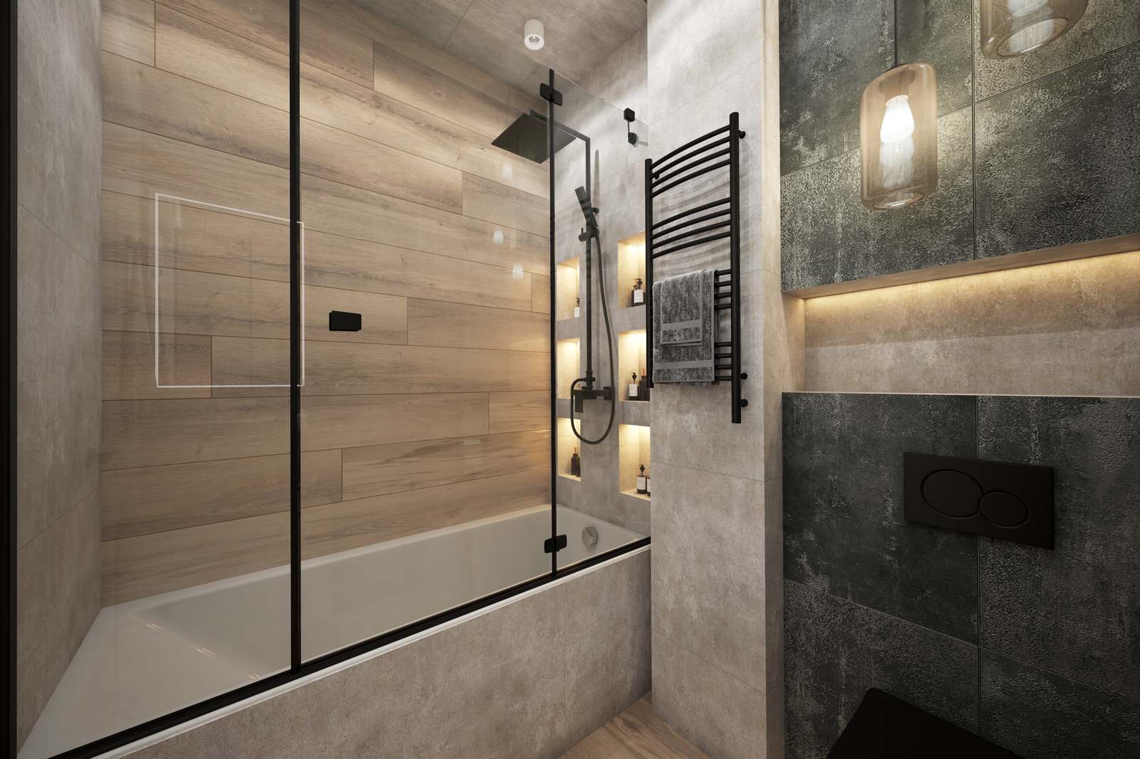 Однокомнатная квартира 45 кв.м.