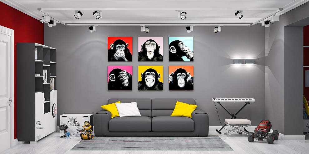 Двухуровневая квартира современная классика г Калининград