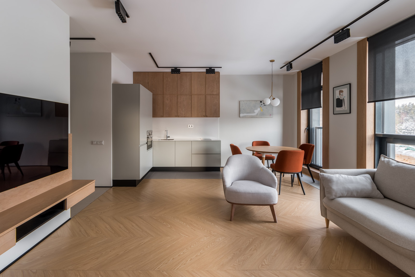 Апартаменты в Охта-парке