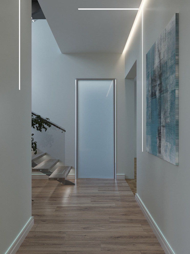 Дизайн интерьера двухэтажного жилого дома