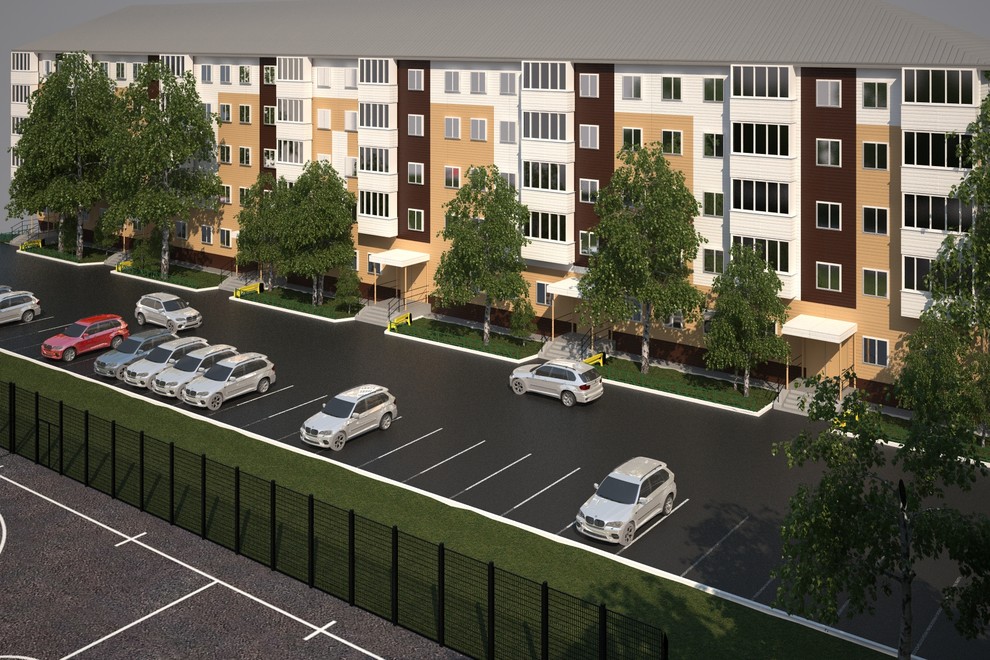 Дизайн благоустройства дворовой территории