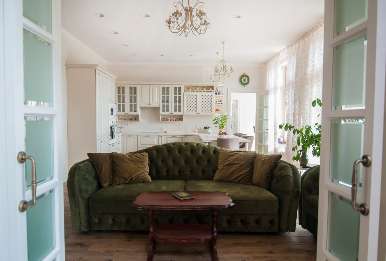 Кухня-гостиная родителей