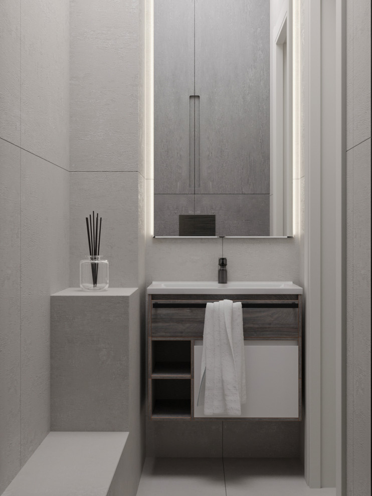 Санузел на 1 этаже загородного дома. Кемеровская обл.