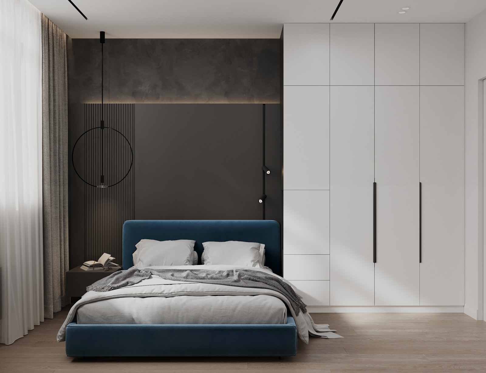 Дизайн-проект квартиры 70м2 в жк Садовый квартал г. Владивосток