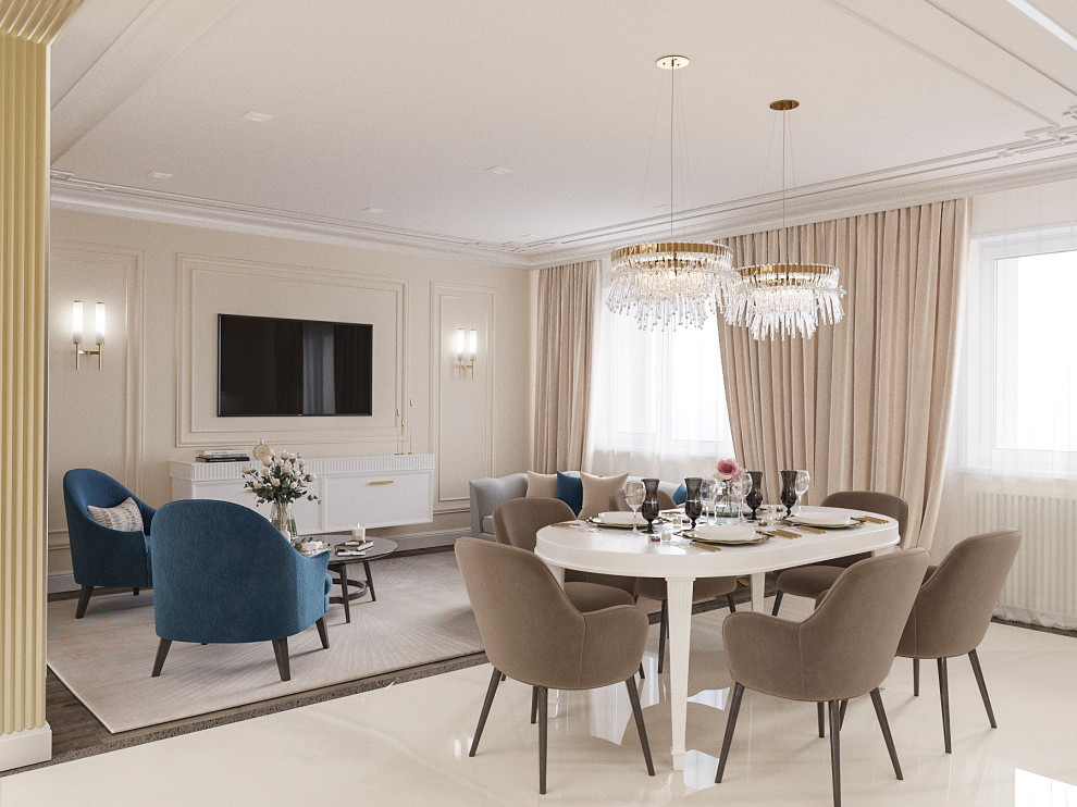 Интерьер квартиры для Мамы