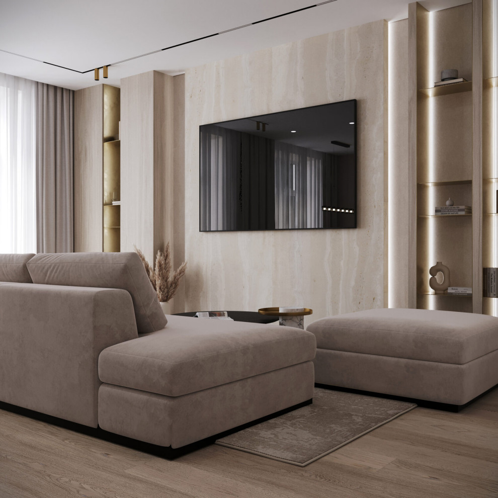 Обложка проекта: Проект квартиры в ЖК "Сосновка"