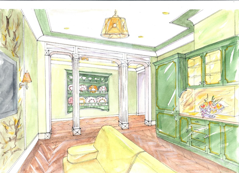 Эскизы Квартиры в Петербурге