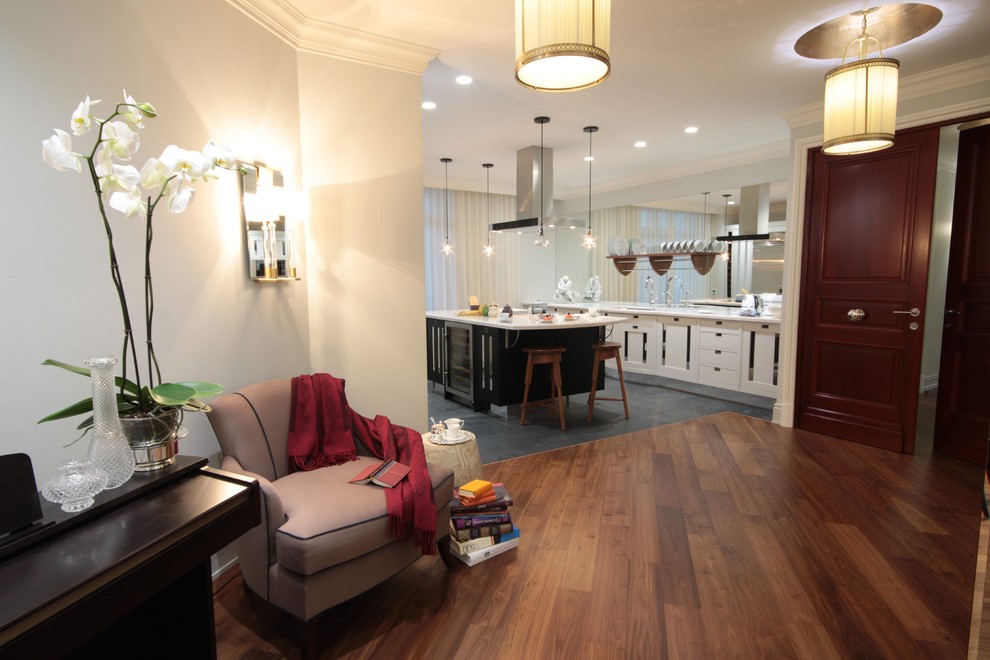 Дизайн-проект квартиры в стиле Ар-деко