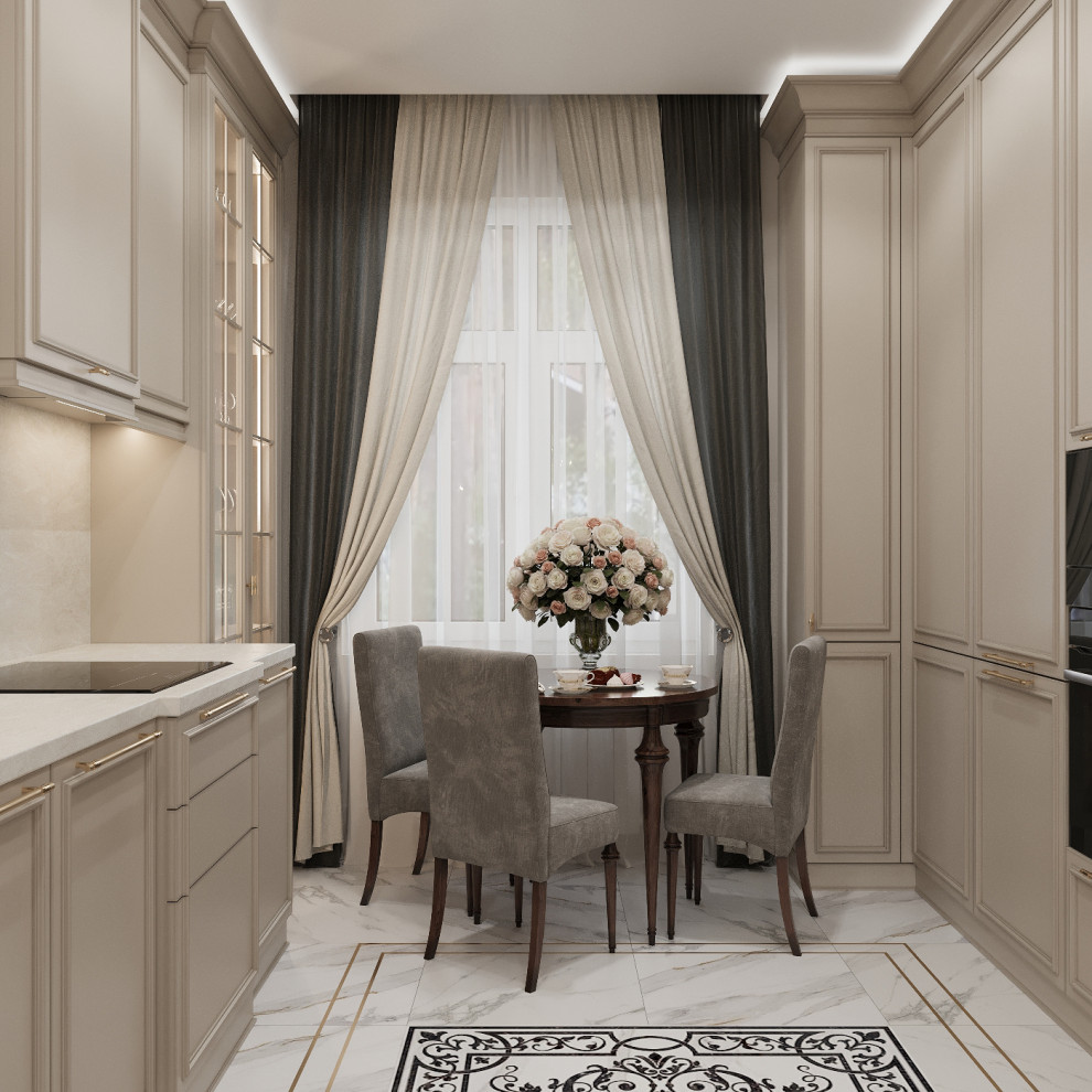 Интерьер кухни - гостиной . Таунхаус в КП " Образцово "