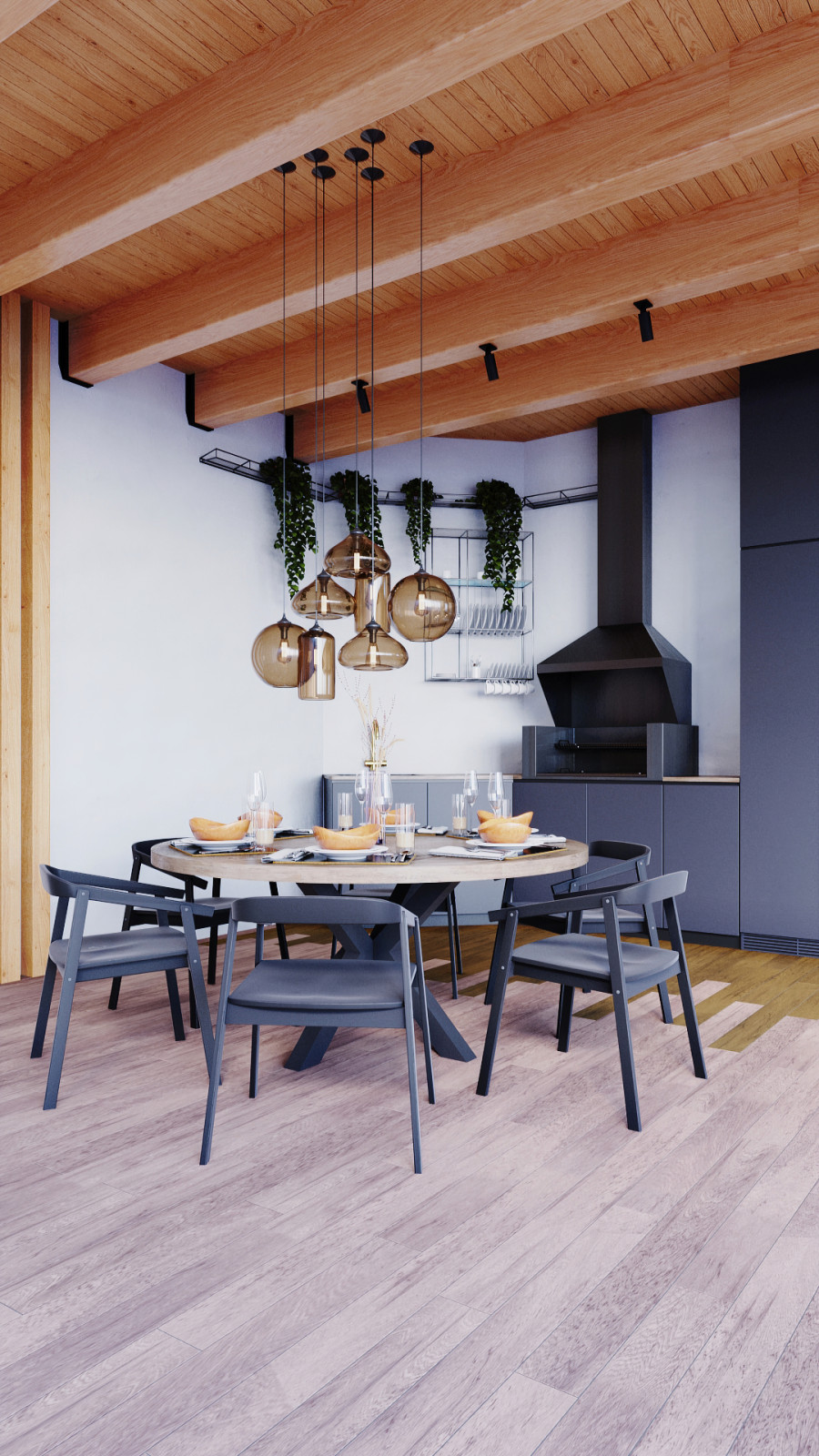 Большой дом с беседкой