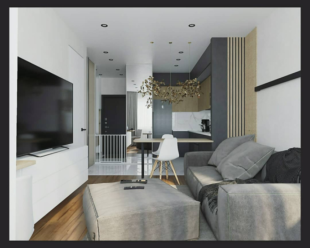 Обложка проекта: Уютная квартира для молодой пары